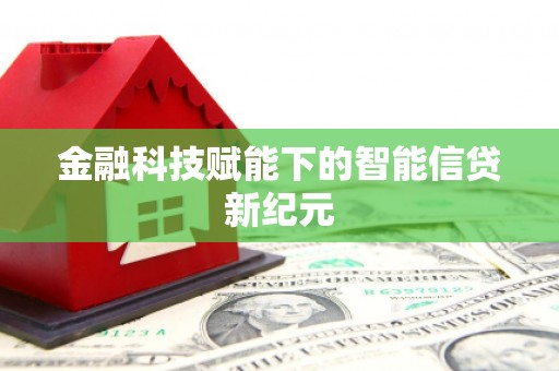 莱山金融科技赋能下的智能信贷新纪元