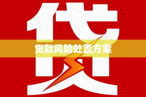 莱山贷款风险处置方案