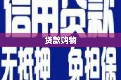 莱山贷款购物