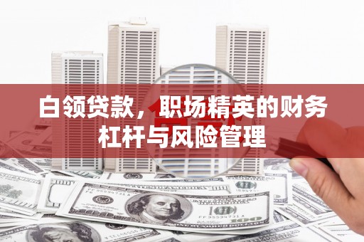 莱山白领贷款，职场精英的财务杠杆与风险管理