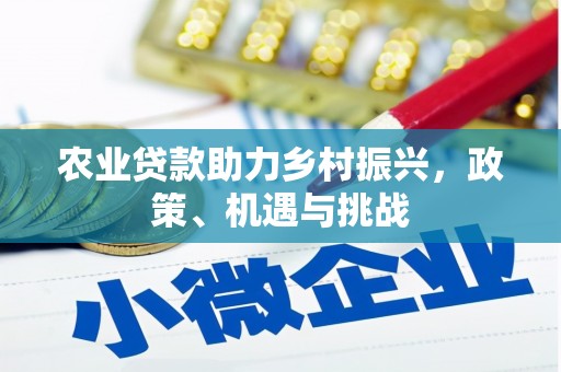 莱山农业贷款助力乡村振兴，政策、机遇与挑战