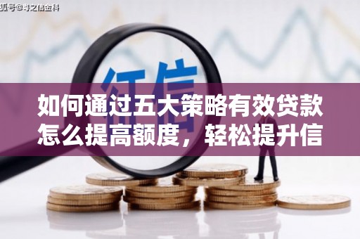 莱山如何通过五大策略有效贷款怎么提高额度，轻松提升信用价值