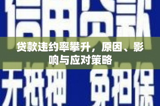 莱山贷款违约率攀升，原因、影响与应对策略