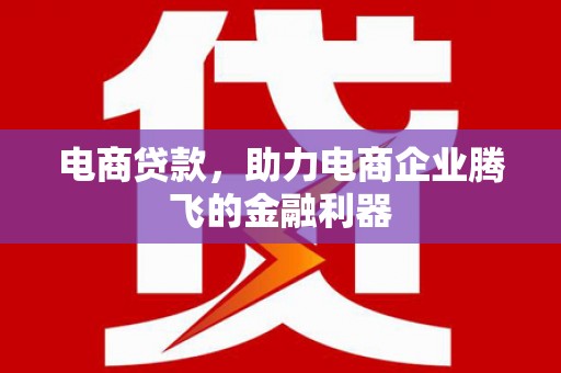 莱山电商贷款，助力电商企业腾飞的金融利器