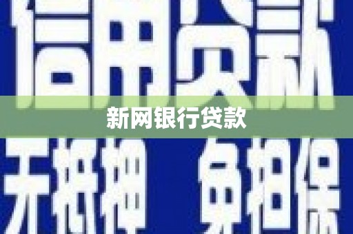 莱山新网银行贷款