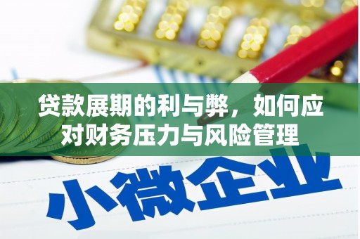 莱山贷款展期的利与弊，如何应对财务压力与风险管理