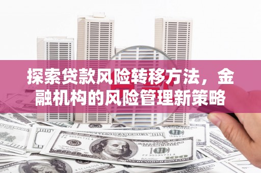 莱山探索贷款风险转移方法，金融机构的风险管理新策略