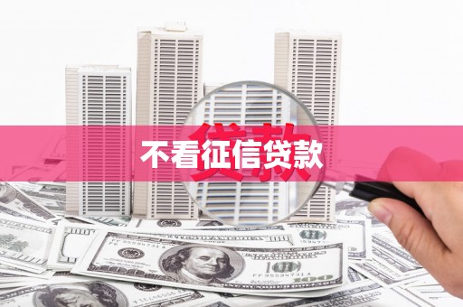 莱山不看征信贷款
