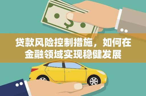 莱山贷款风险控制措施，如何在金融领域实现稳健发展