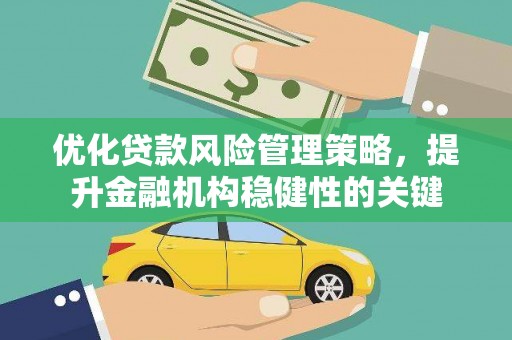 莱山优化贷款风险管理策略，提升金融机构稳健性的关键