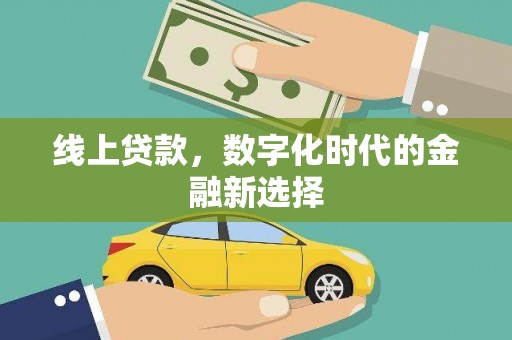 莱山线上贷款，数字化时代的金融新选择