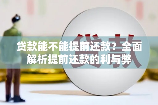 莱山贷款能不能提前还款？全面解析提前还款的利与弊
