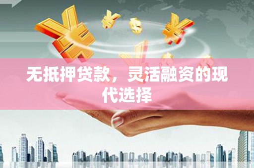 莱山无抵押贷款，灵活融资的现代选择
