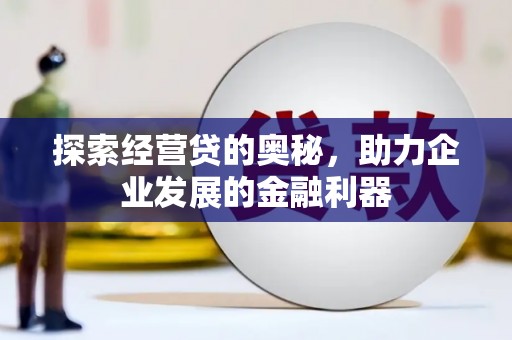 莱山探索经营贷的奥秘，助力企业发展的金融利器