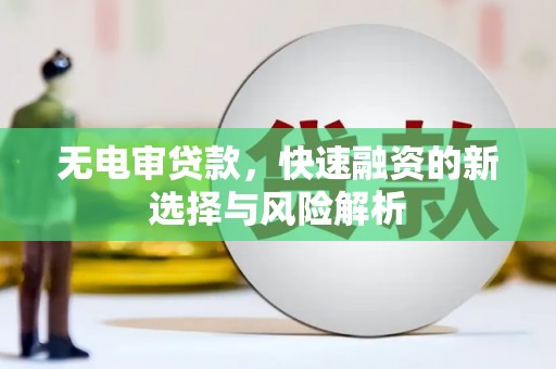 莱山无电审贷款，快速融资的新选择与风险解析