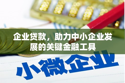 莱山企业贷款，助力中小企业发展的关键金融工具