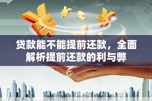 莱山贷款能不能提前还款，全面解析提前还款的利与弊
