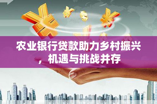 莱山农业银行贷款助力乡村振兴，机遇与挑战并存