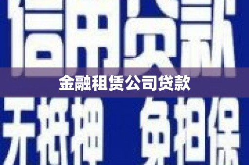 莱山金融租赁公司贷款