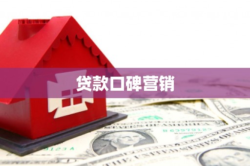 莱山贷款口碑营销