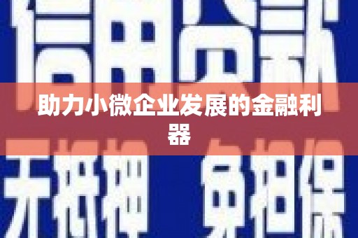 莱山助力小微企业发展的金融利器