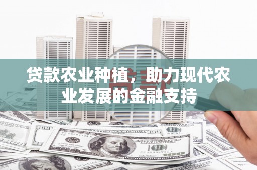 莱山贷款农业种植，助力现代农业发展的金融支持
